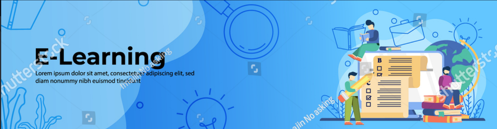 E-Learning Website & App Development Hyderabad Banner