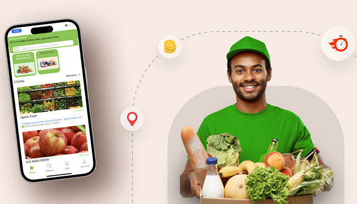 Grocery App Development Services by Dexterous Technology