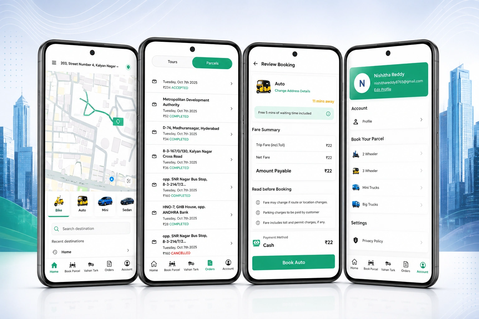 Driveome Mobile App