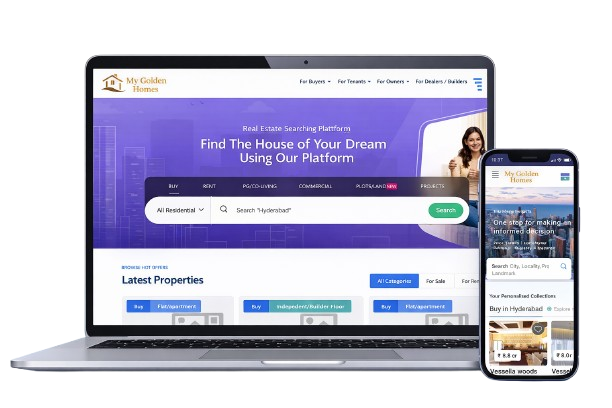 My Golden Home Website - Dexterous Technology Portfolio