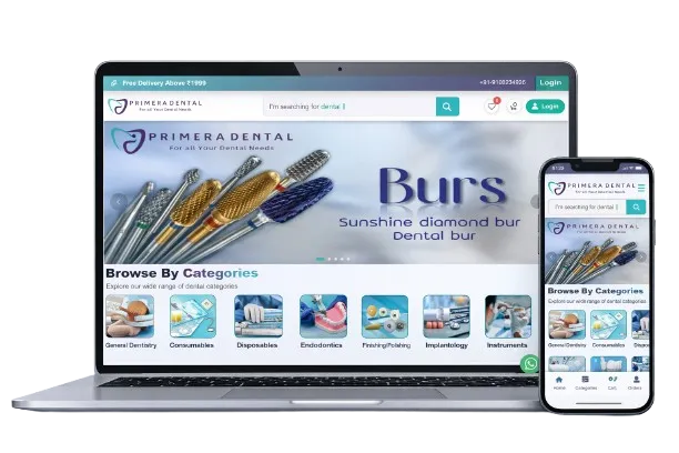 Primeradental Hub Website