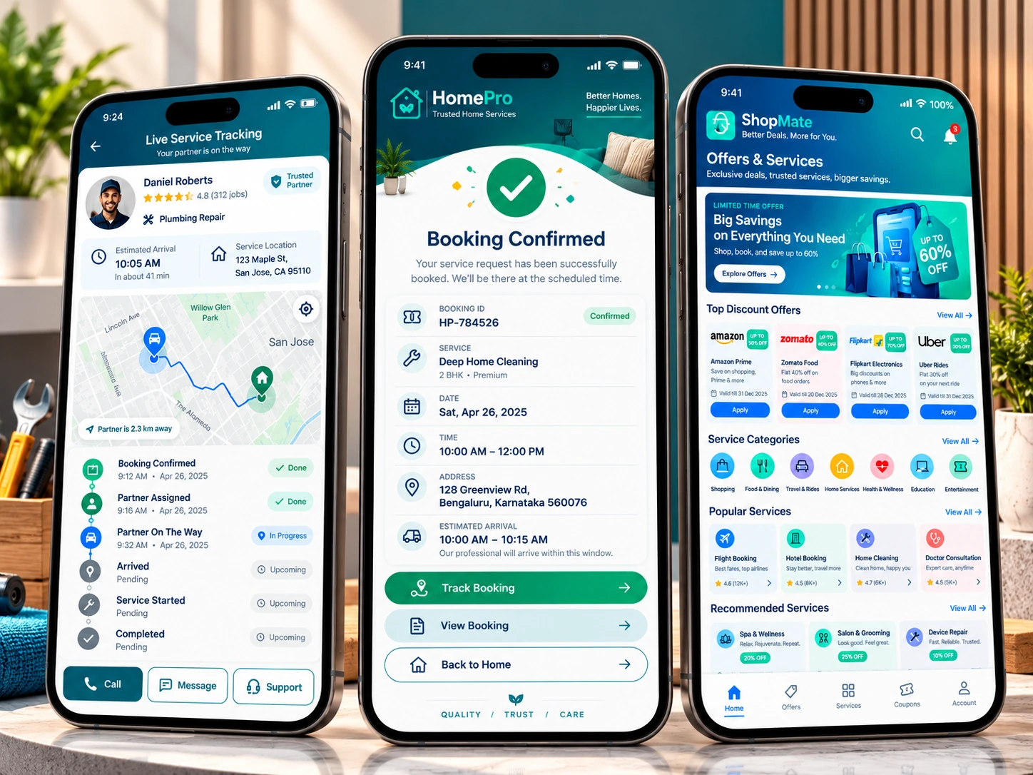 On-Demand Service Booking Platform