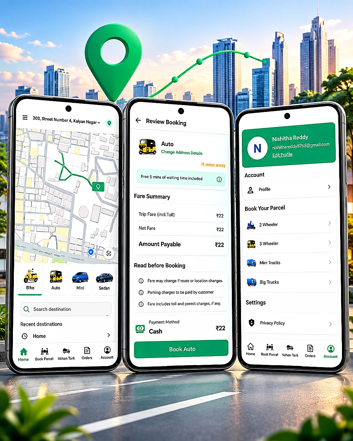 Service Booking App & Website