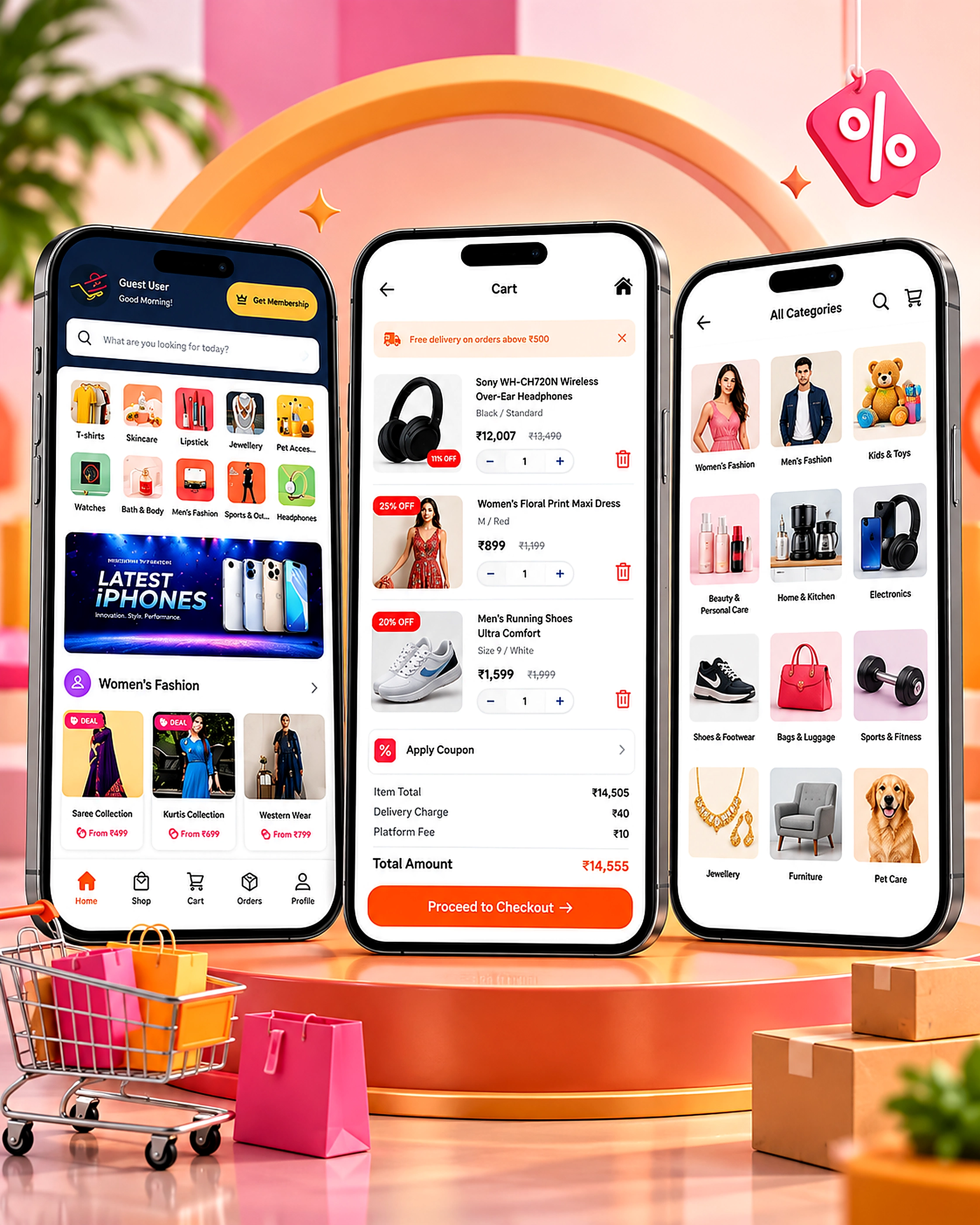 Clothing & Fashion App & Website