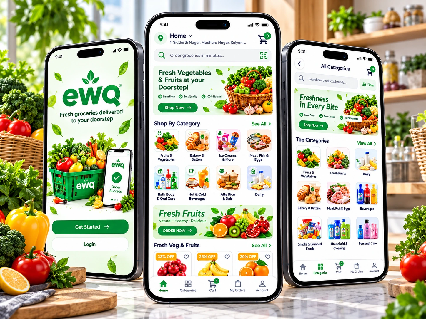 Grocery E-Commerce Website & App