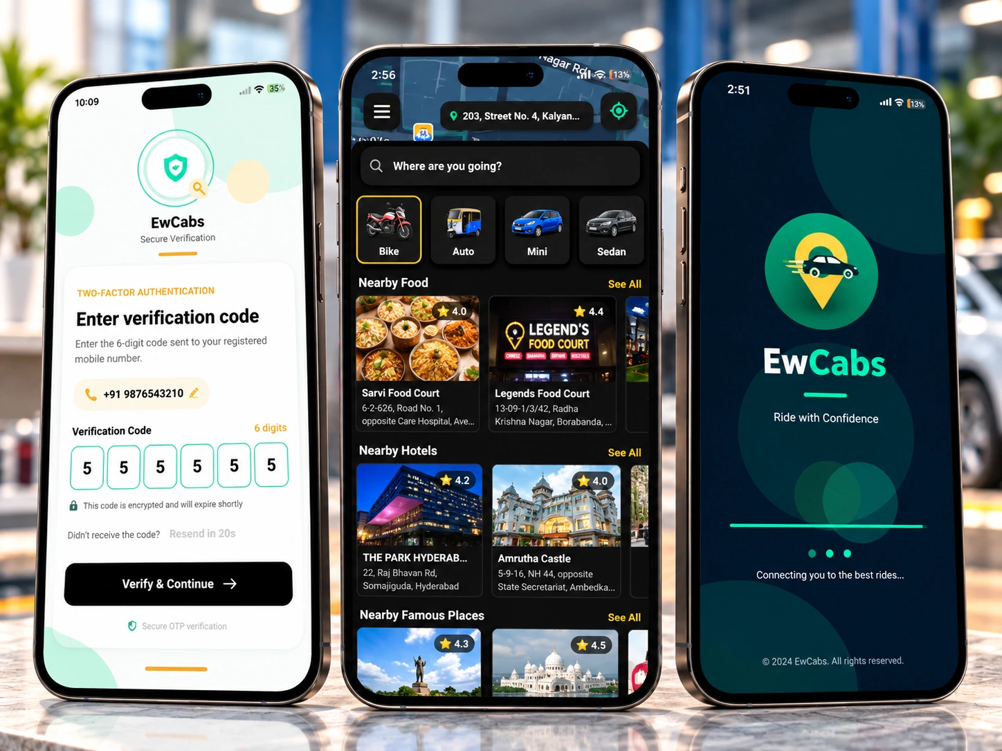 Taxi & Ride Sharing Platform