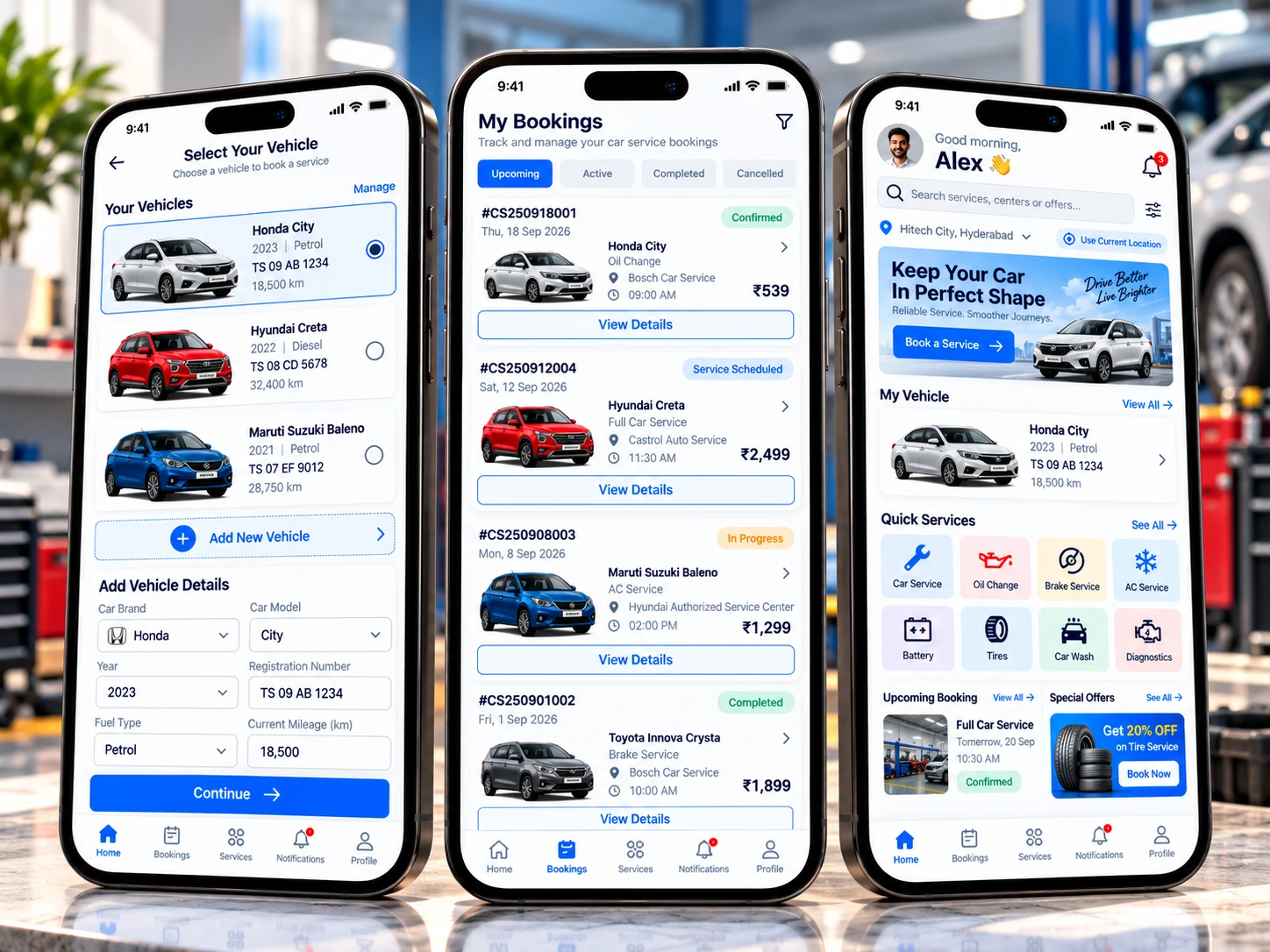 Car Service Booking Platform