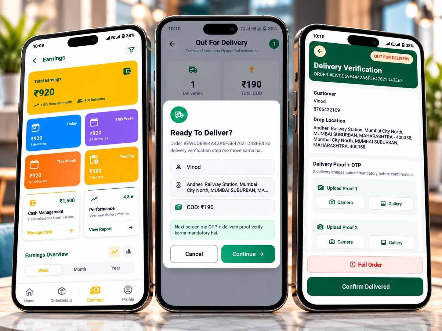 Courier & Logistics Platform