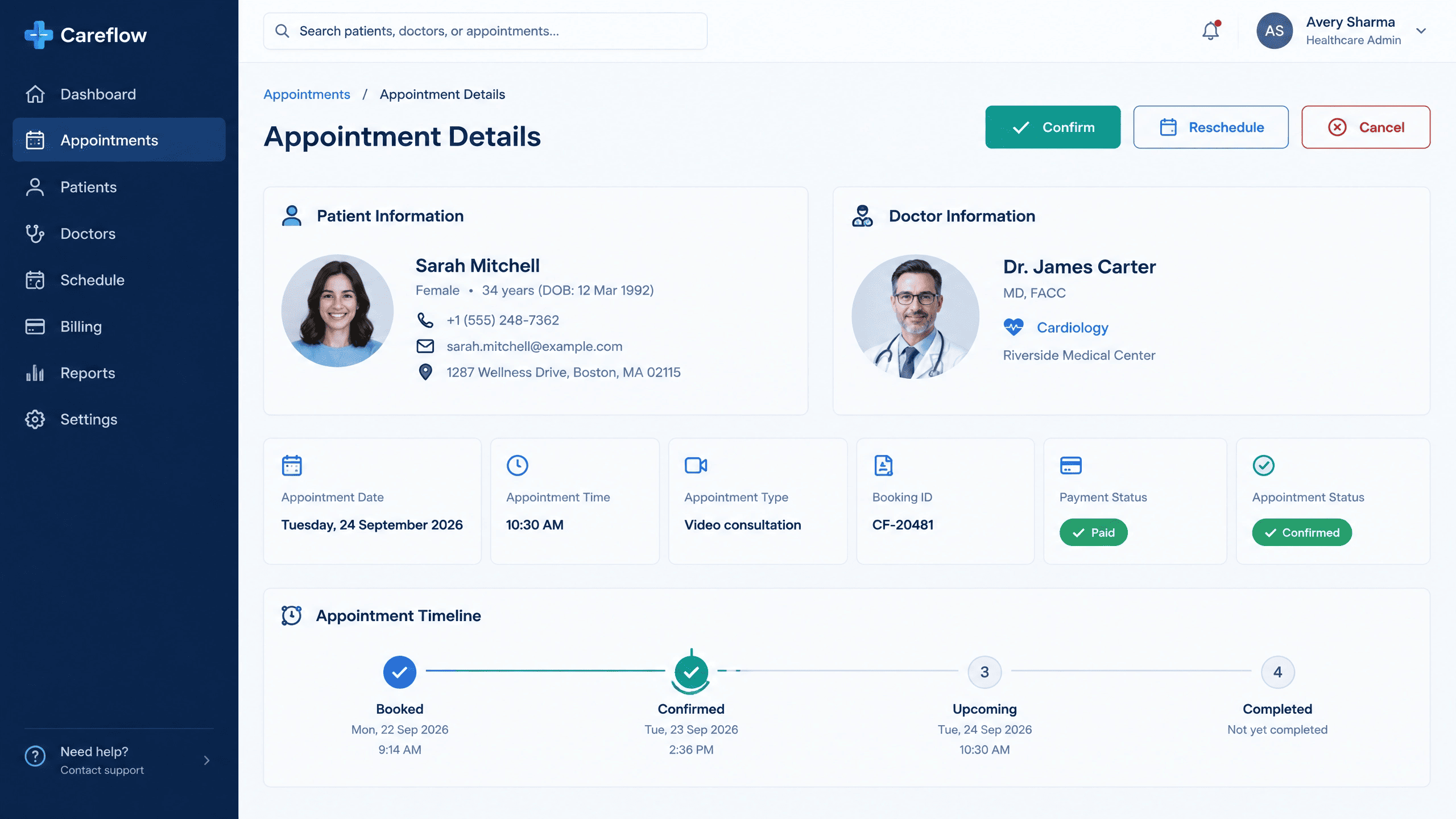 Consultation & Clinical Session Records