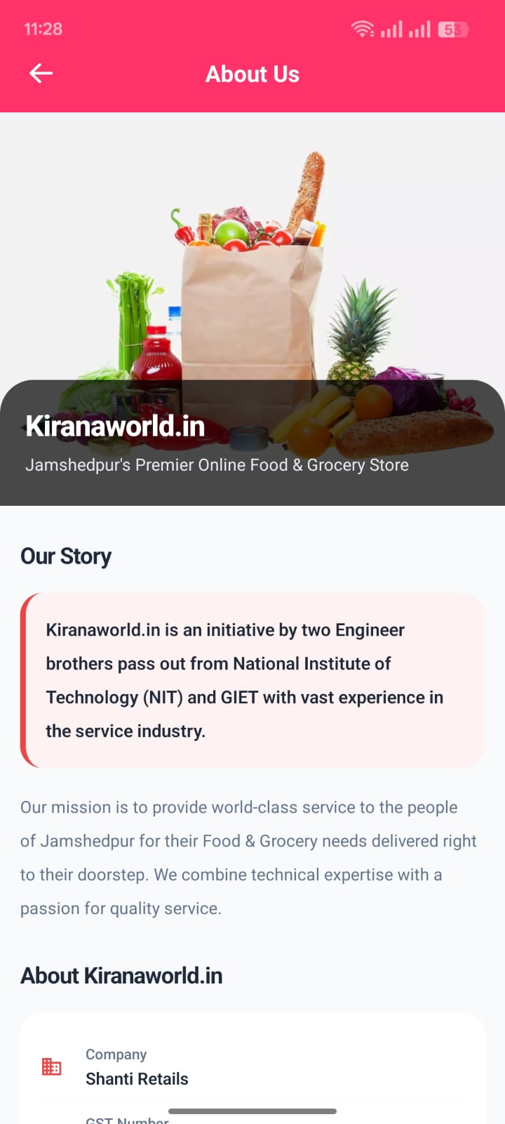 Wishlist - Grocery App