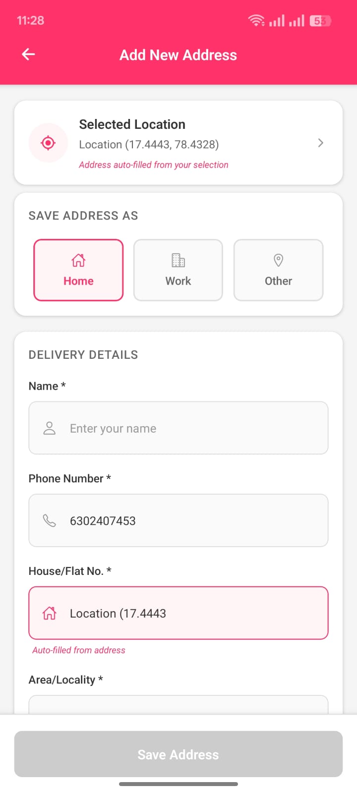 Wishlist - Grocery App
