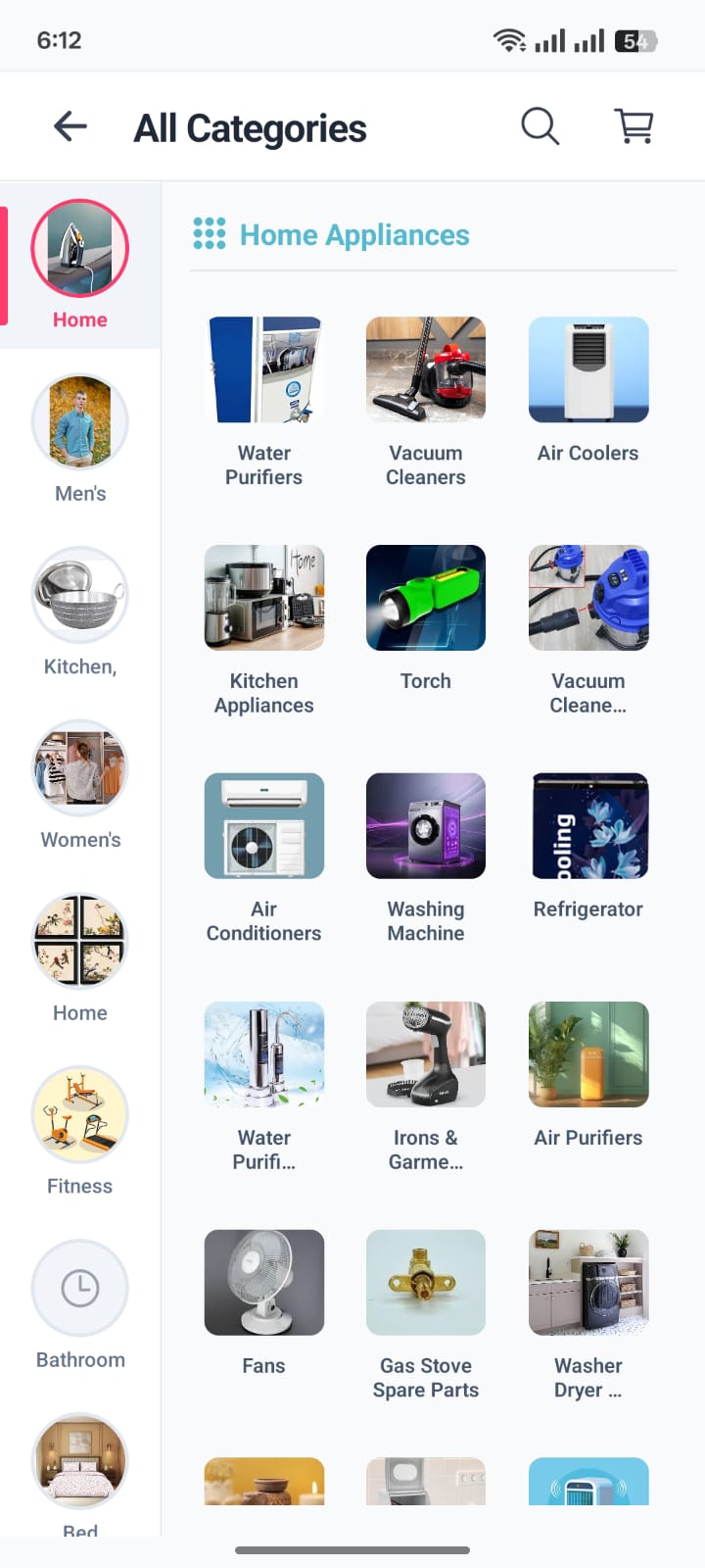 Screen 4 - Ecommerce App