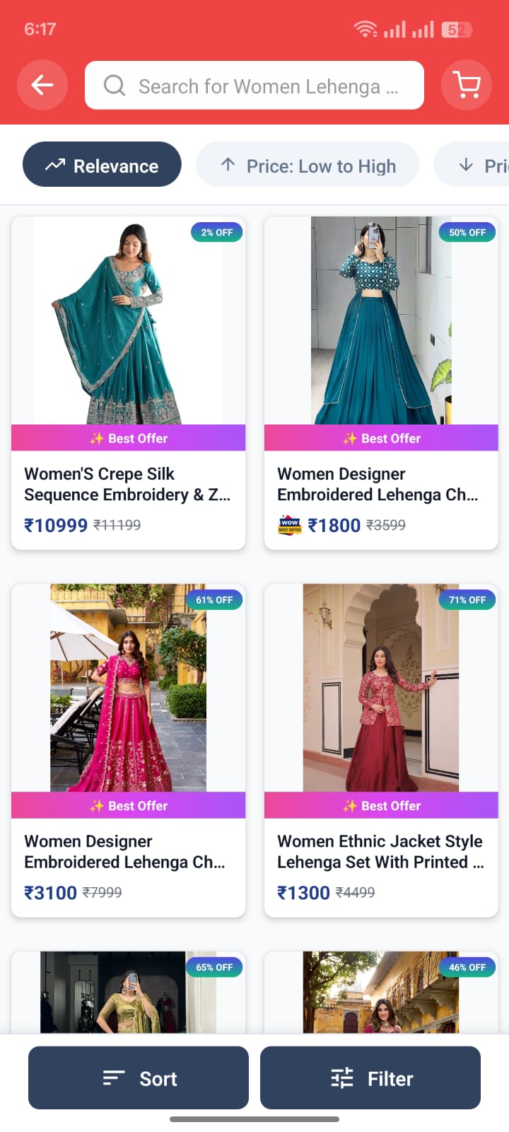 Screen 5 - Ecommerce App